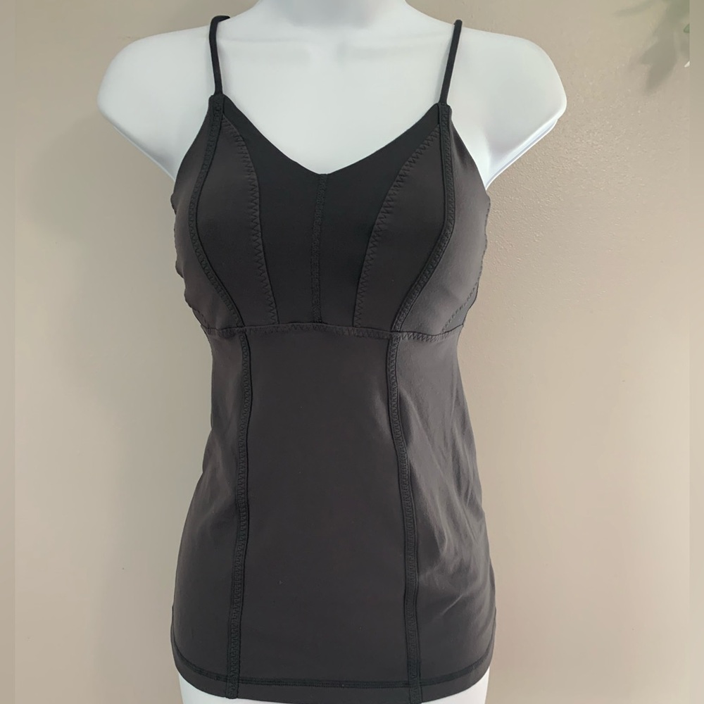 Lululemon Black Spaghetti Strap Tank